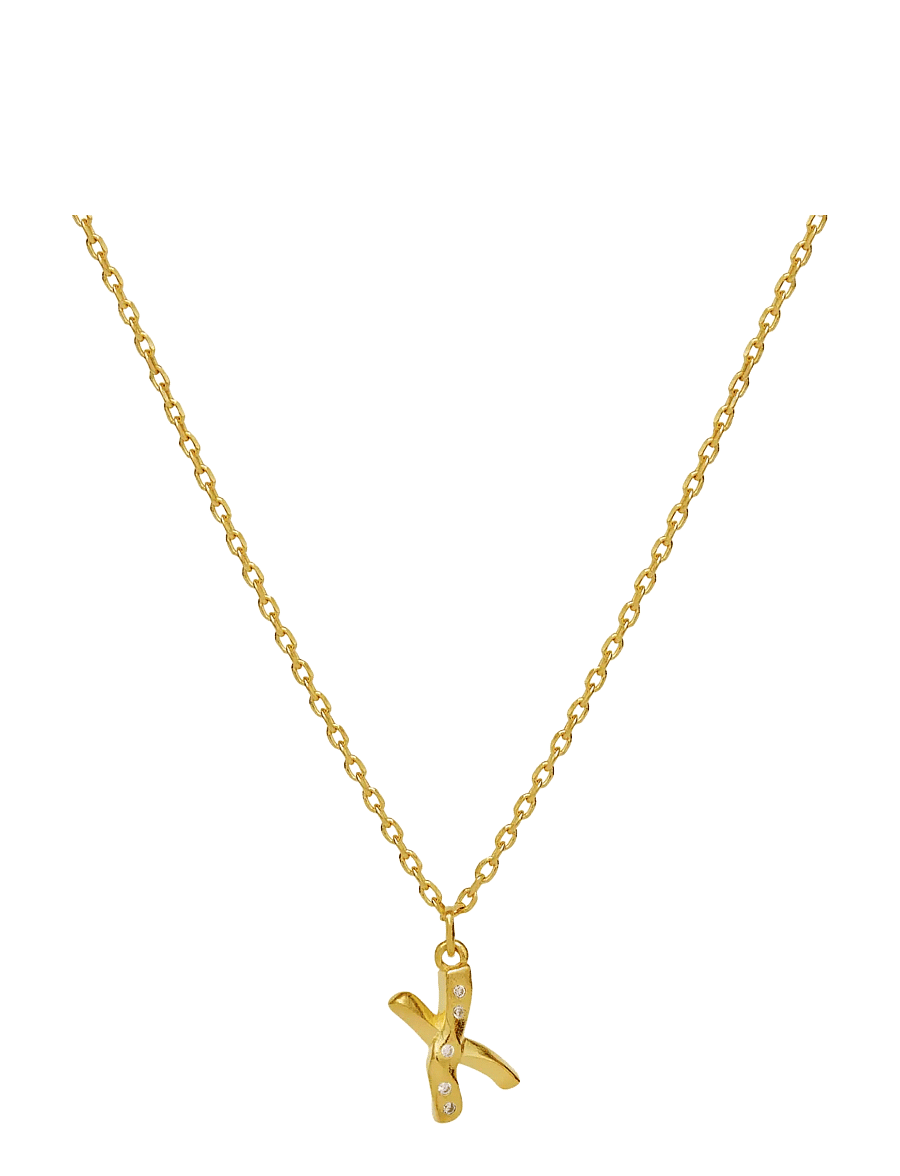 Maanesten - Alphabet - halsband med hänge - x - 1