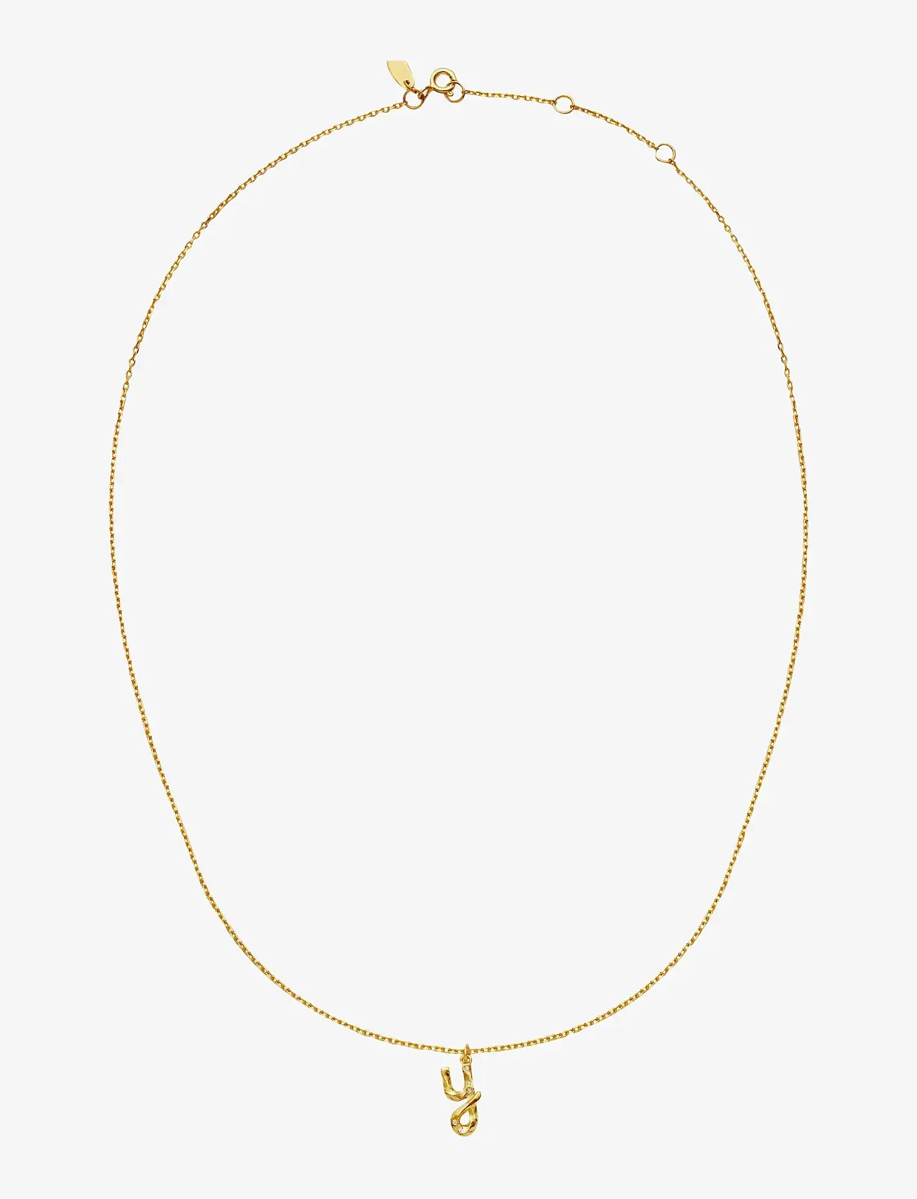 Maanesten - Alphabet - pendant necklaces - y - 2