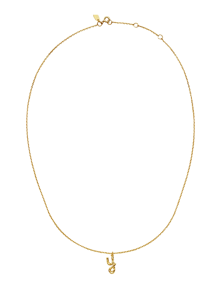 Maanesten - Alphabet - halsband med hänge - y - 2