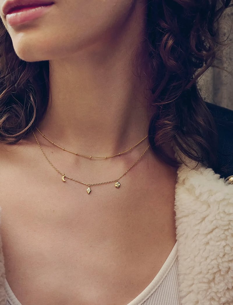 Maanesten - Lea Necklace - halsband med hänge - gold - 0