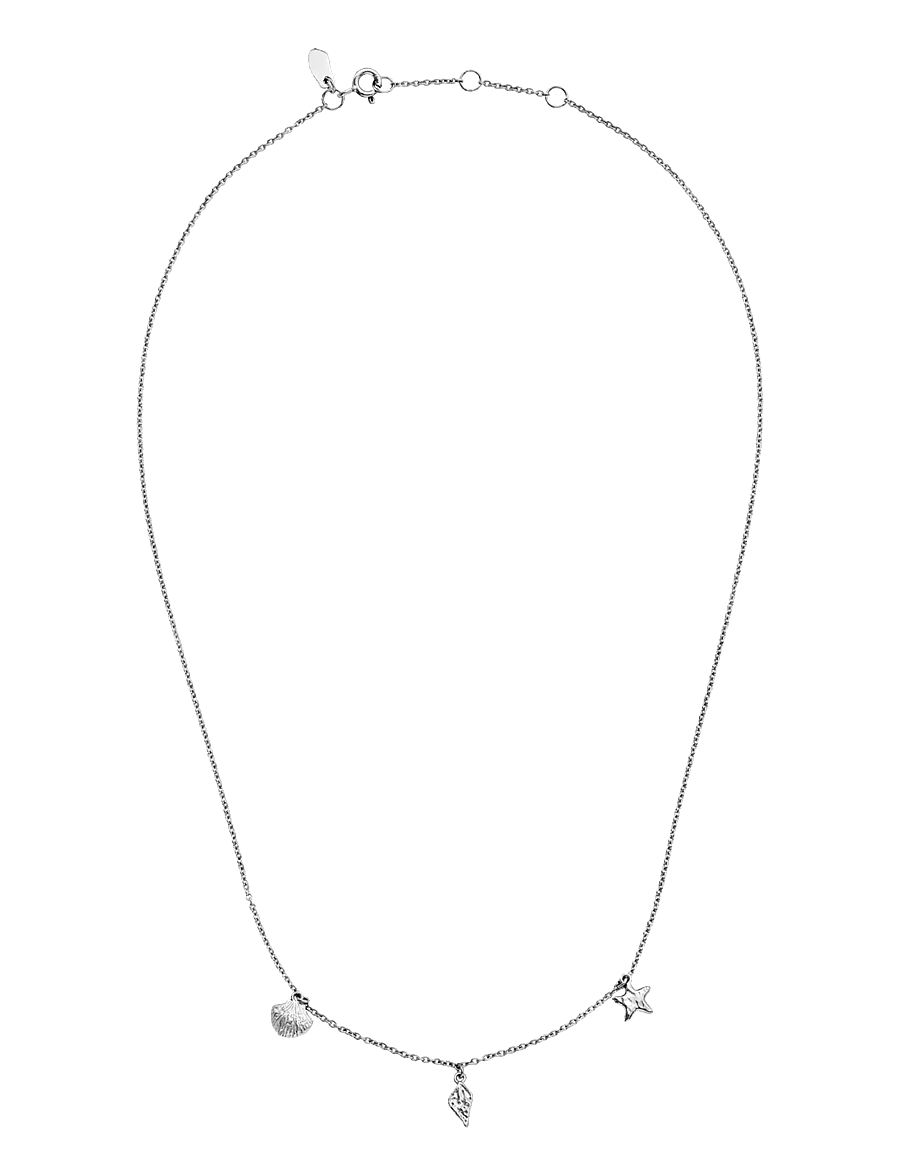 Maanesten - Iluka Necklace - halsketten - silver - 0