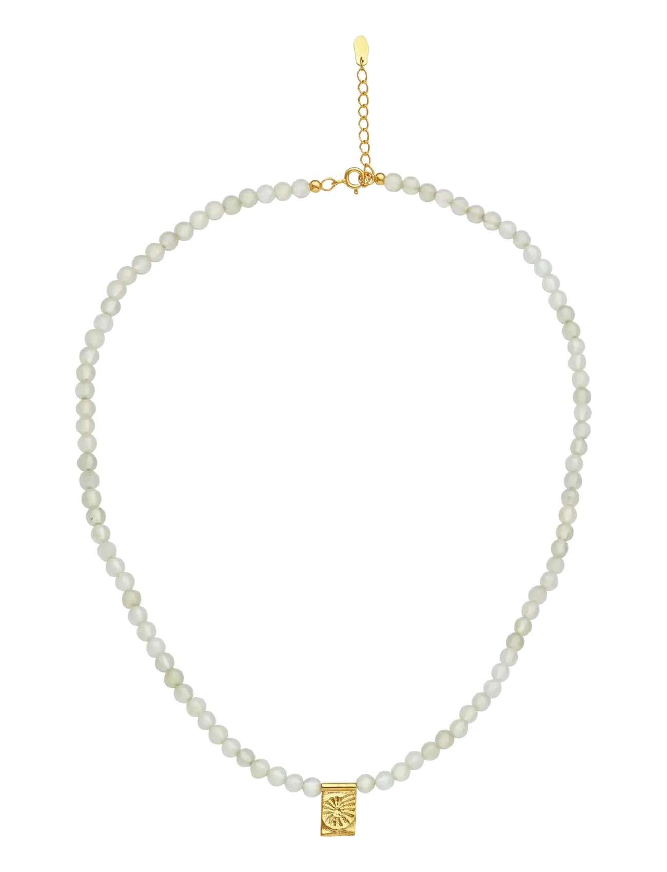 Maanesten Shelia Necklace, One Size 42 cm, Necklaces, Gold - Pearl Frauen