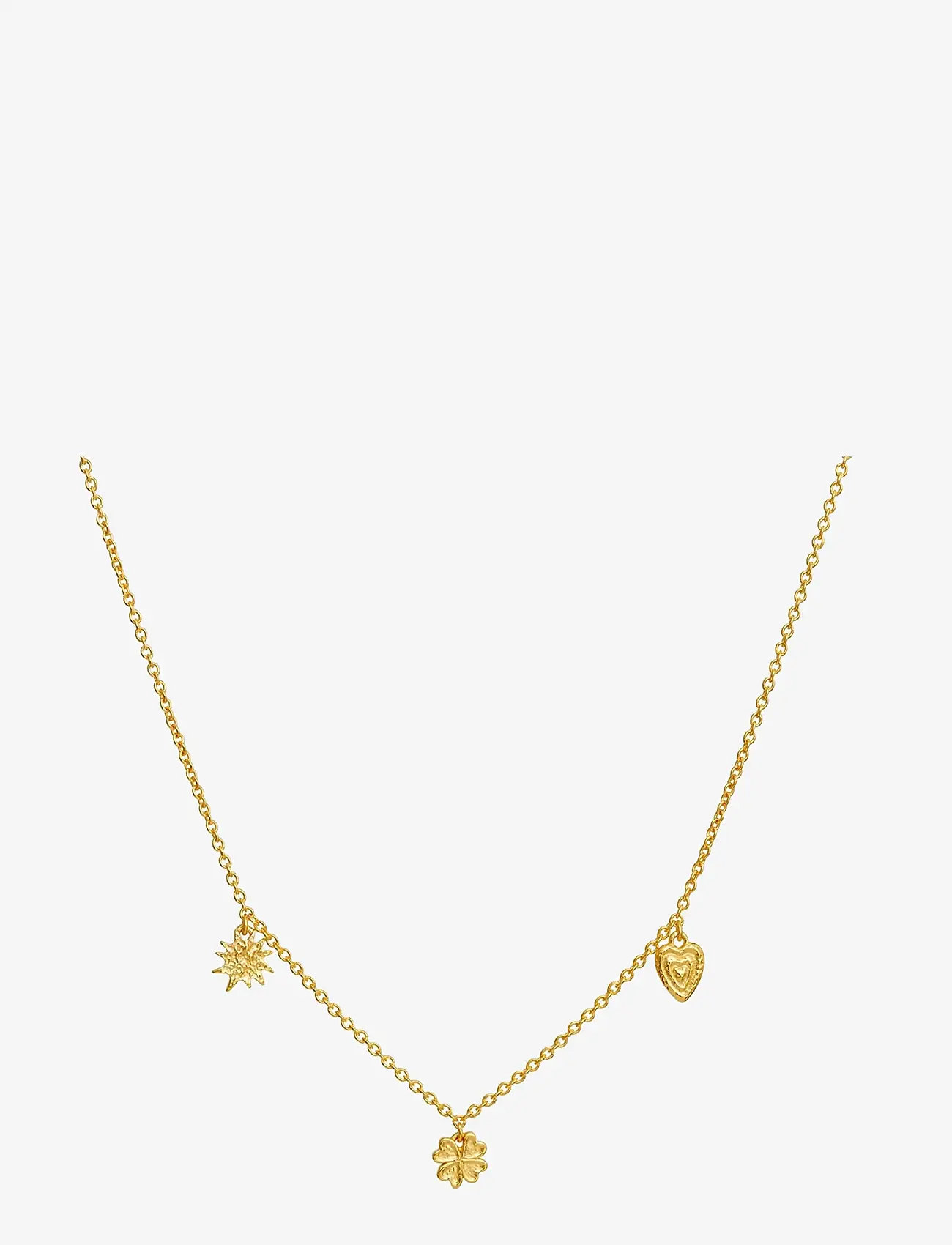 Maanesten - Nanna Necklace - halskæder med vedhæng - gold - 0