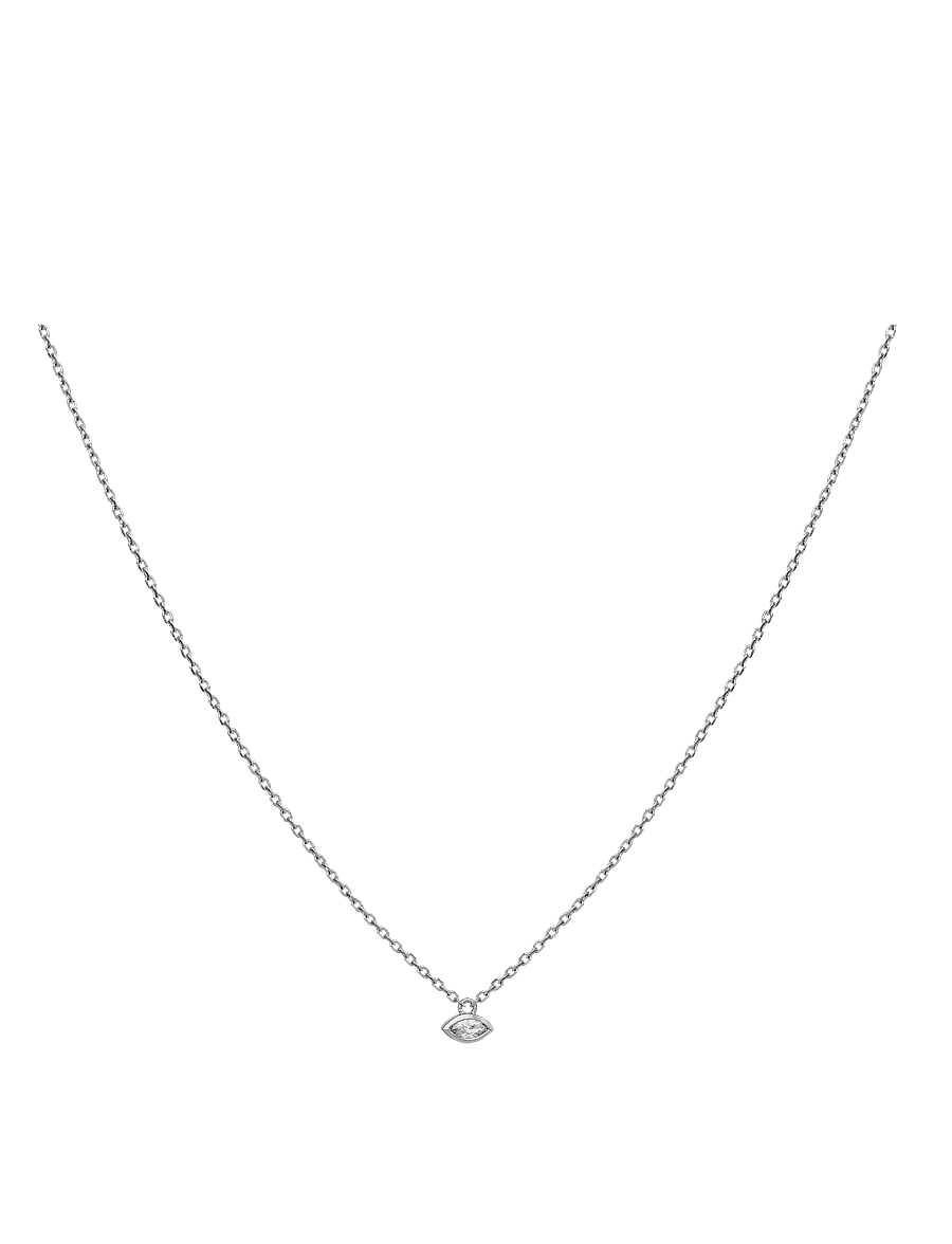 Maanesten - Ellie Necklace - halskæder med vedhæng - silver - 0