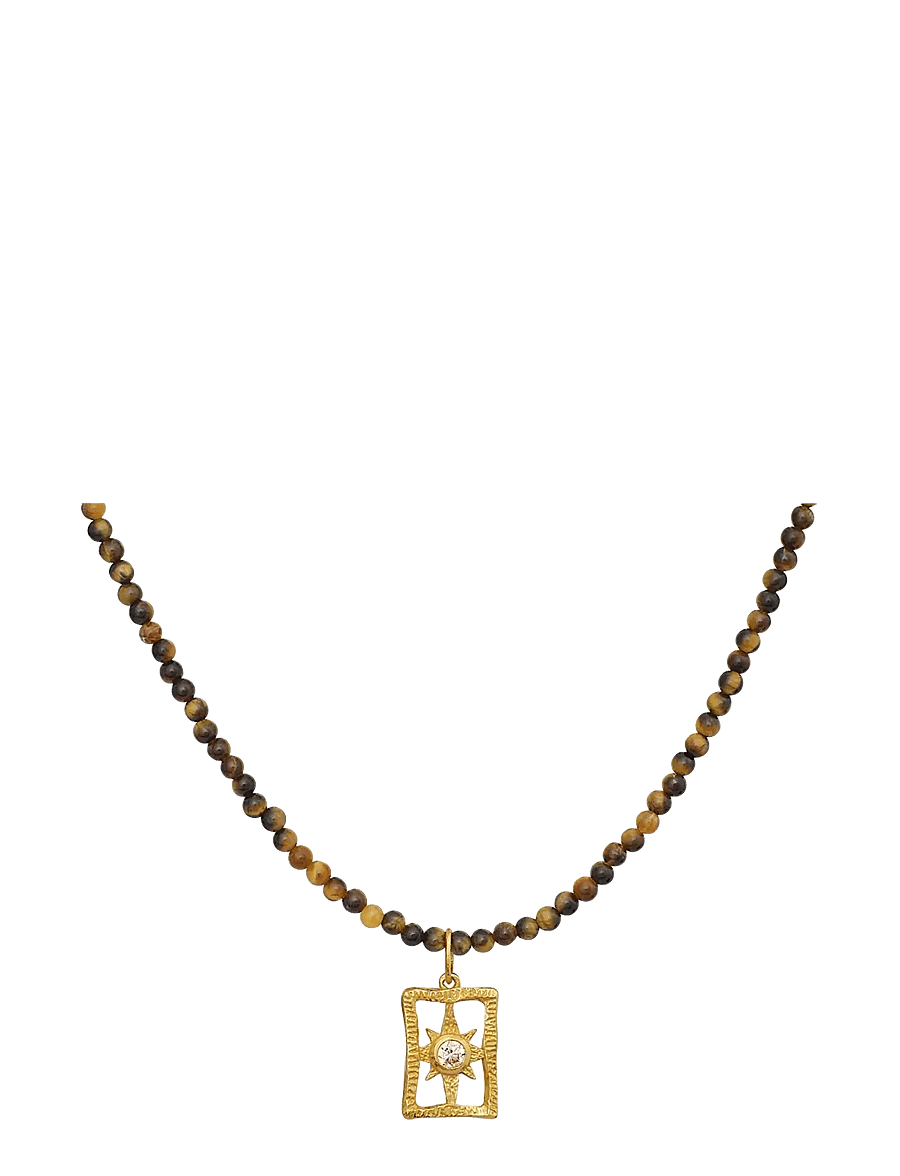 Maanesten - Valeria Necklace - kaklarotas ar kulonu - gold - 2