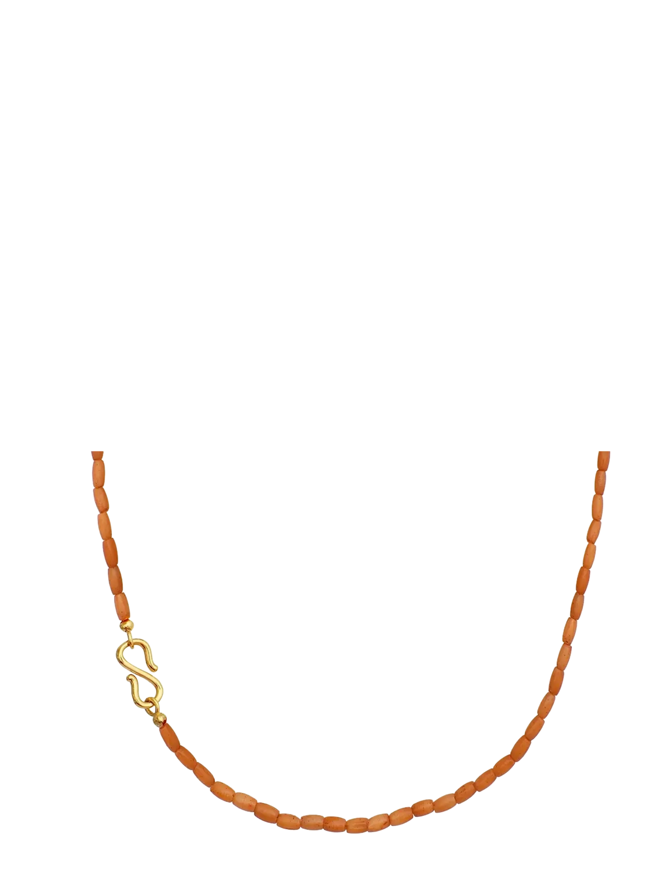 Maanesten Koralina Necklace - Accessoarer - GOLD / coral