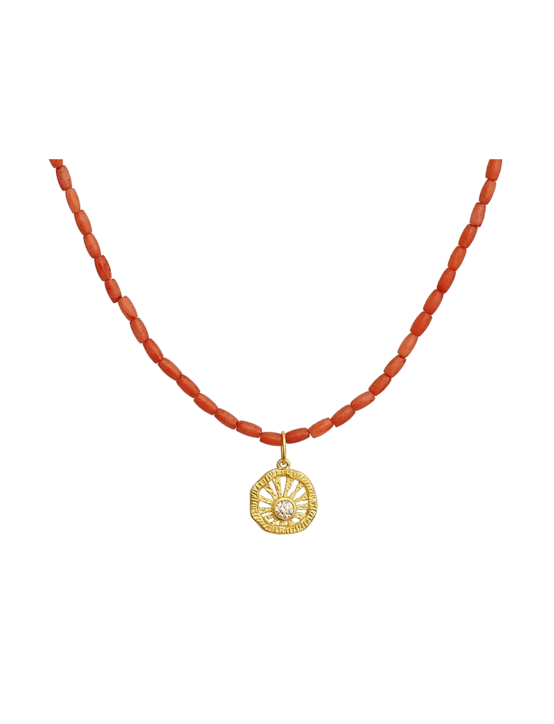 Maanesten - Koralina Necklace - halskæder - gold - 2