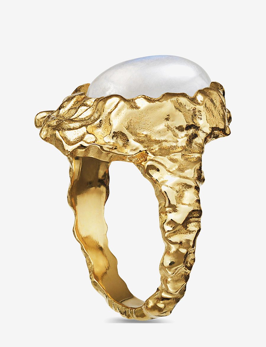 Maanesten - Goddess Ring Moonstone - ringe - gold - 2