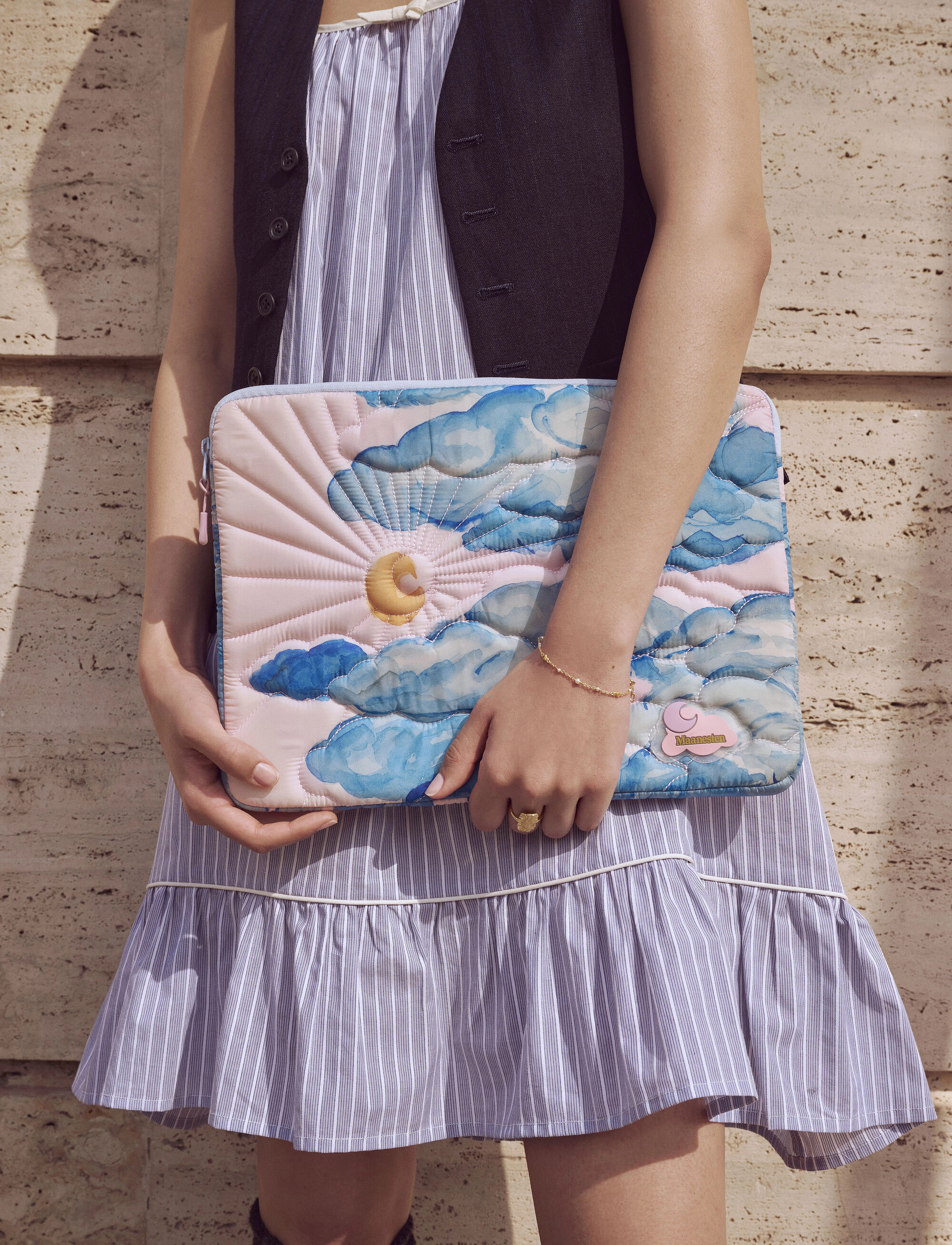 Maanesten Computer Sleeve 13" Moonshine Rose, One Size, Bags, Rosa - Frauen