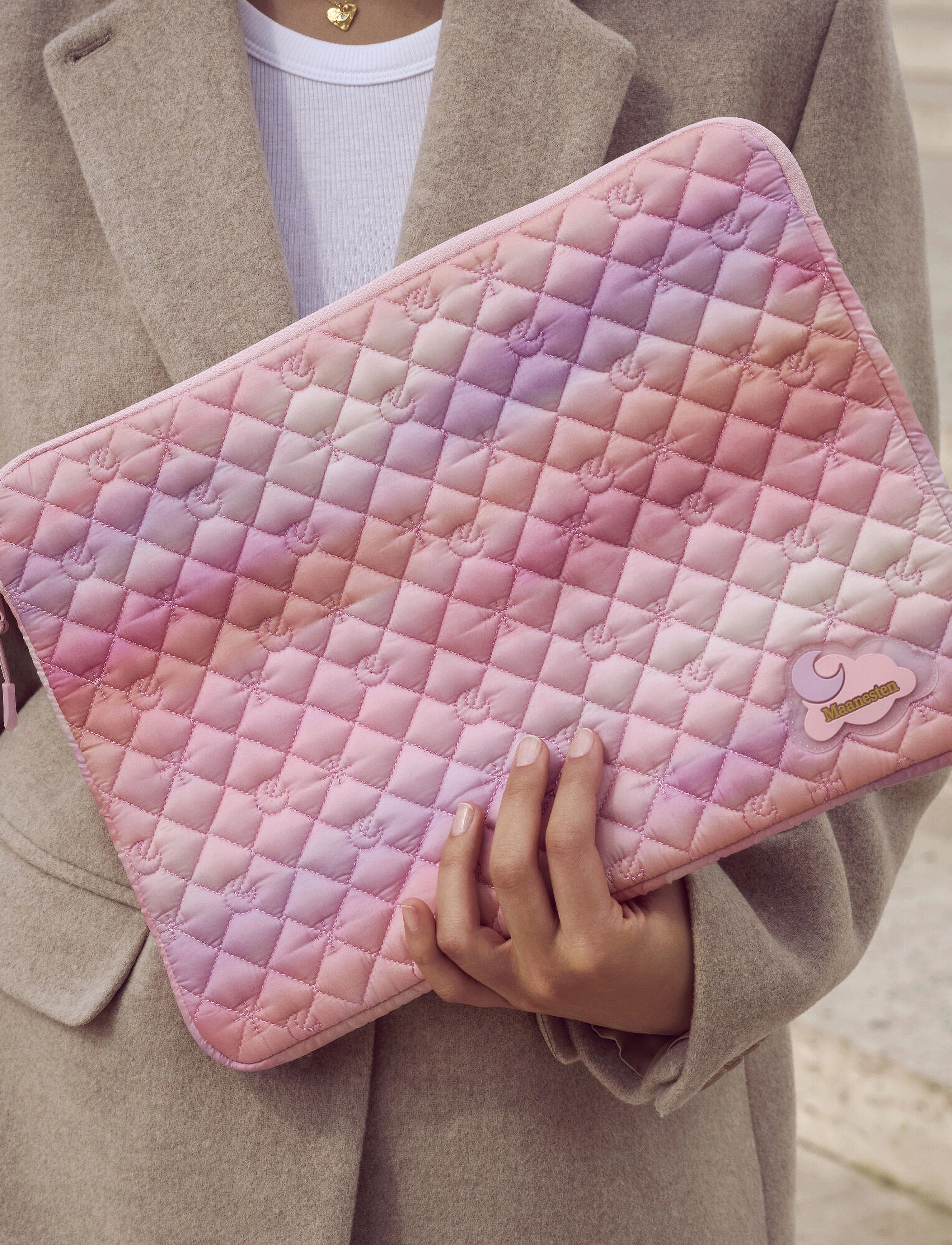 Maanesten Computer Sleeve Moon & Stars Rose 13", One Size, Bags, Rosa - Frauen