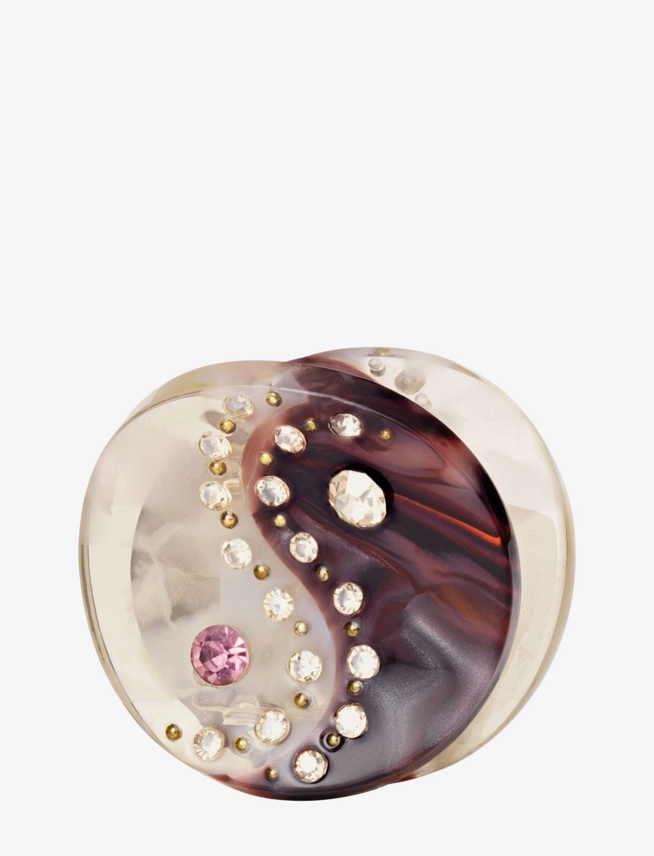 Maanesten - Celeste Hair Clip Plum - purple - 1