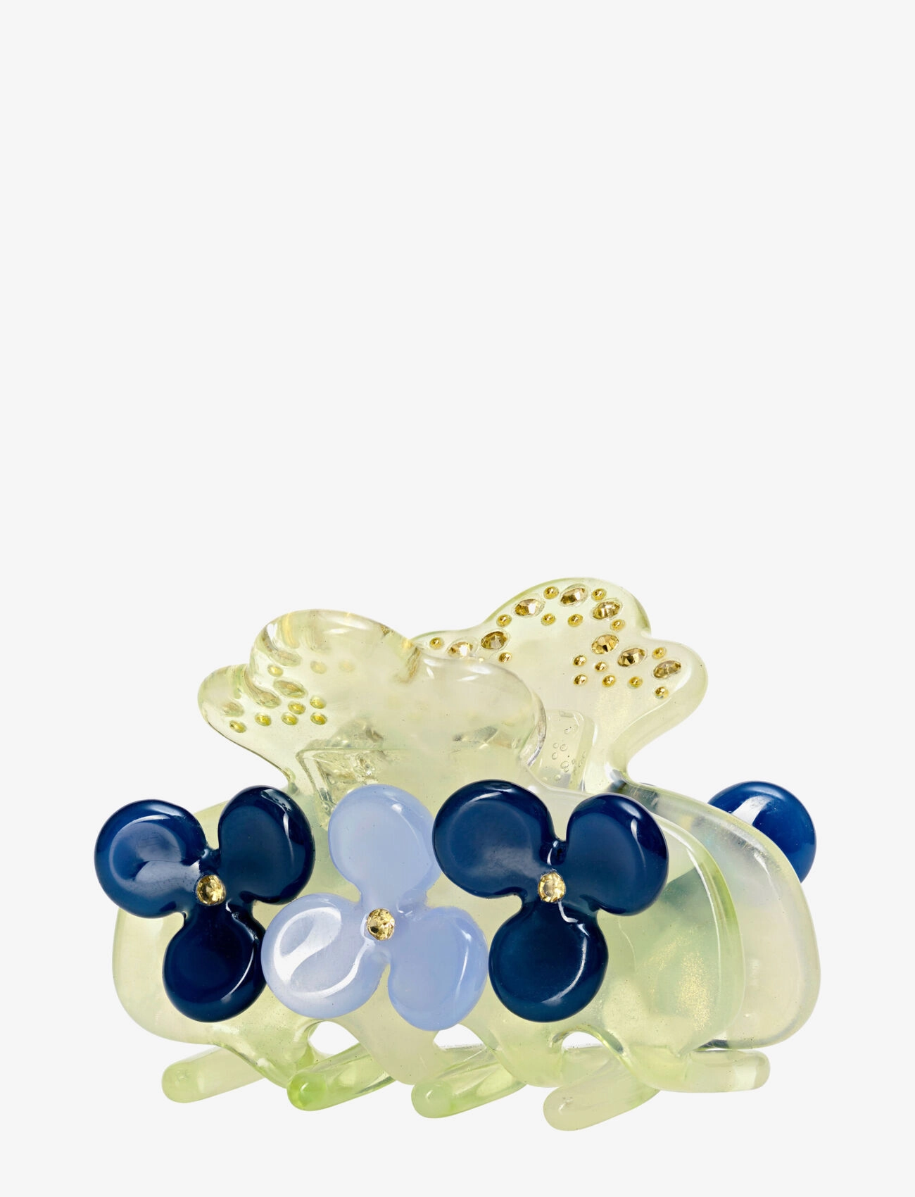 Maanesten - Marguerite Hair Claw Lime - green - 1