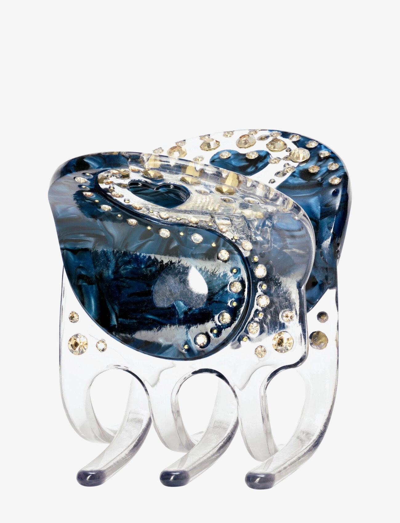 Maanesten - Despina Hair Claw Clear Sky - white - 1