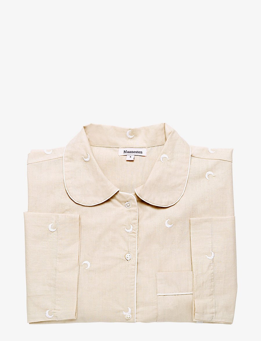 Maanesten - Moe Shirt - topid - light sand - 2