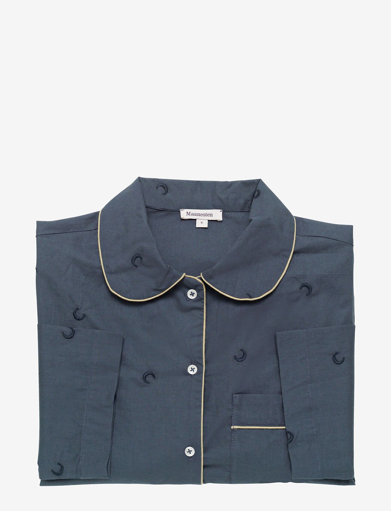 Maanesten - Moe Shirt - tops - navy - 2