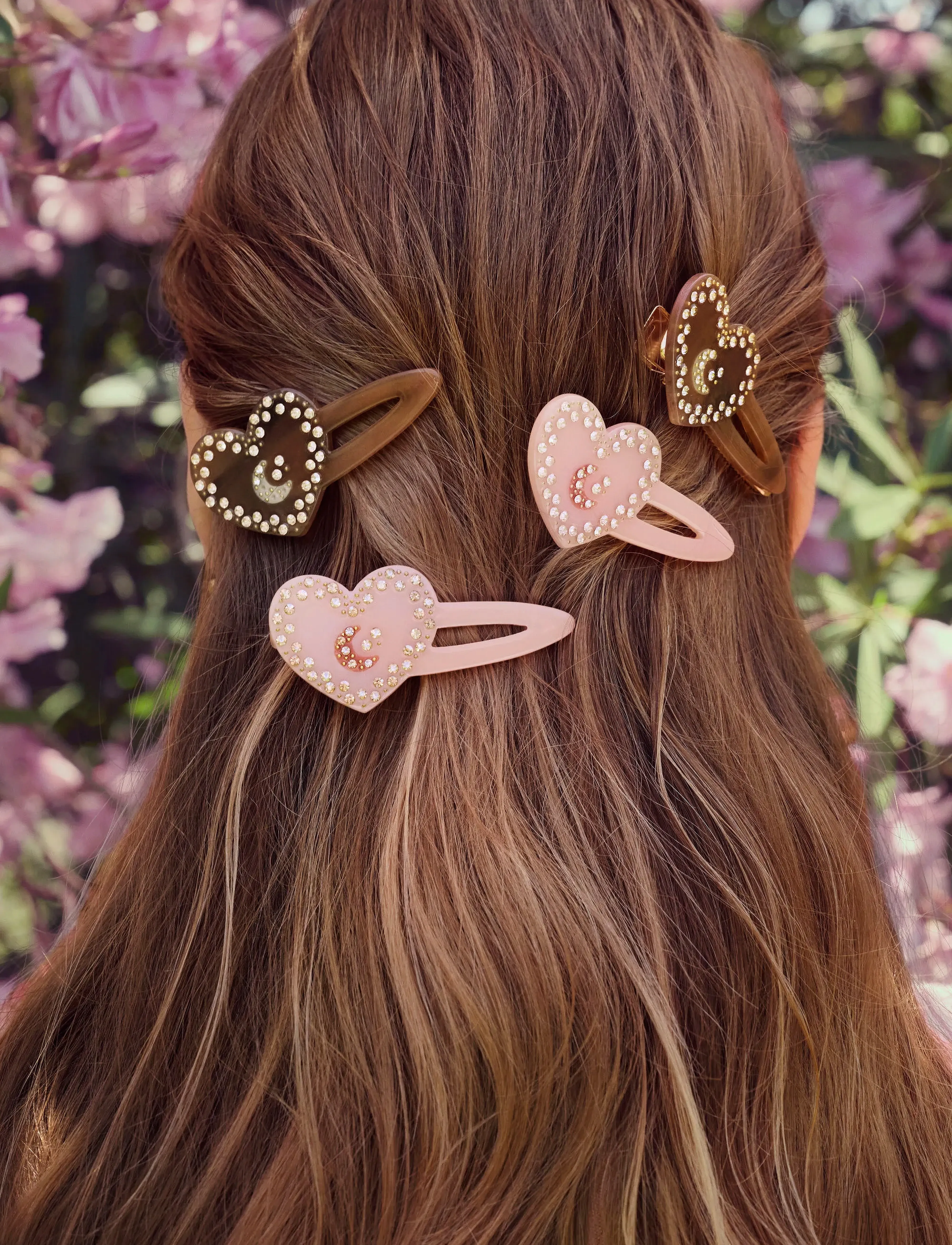 Maanesten Calon Hairclip Blush, One Size, Hair Accessories, Rosa - Pins, Beauty