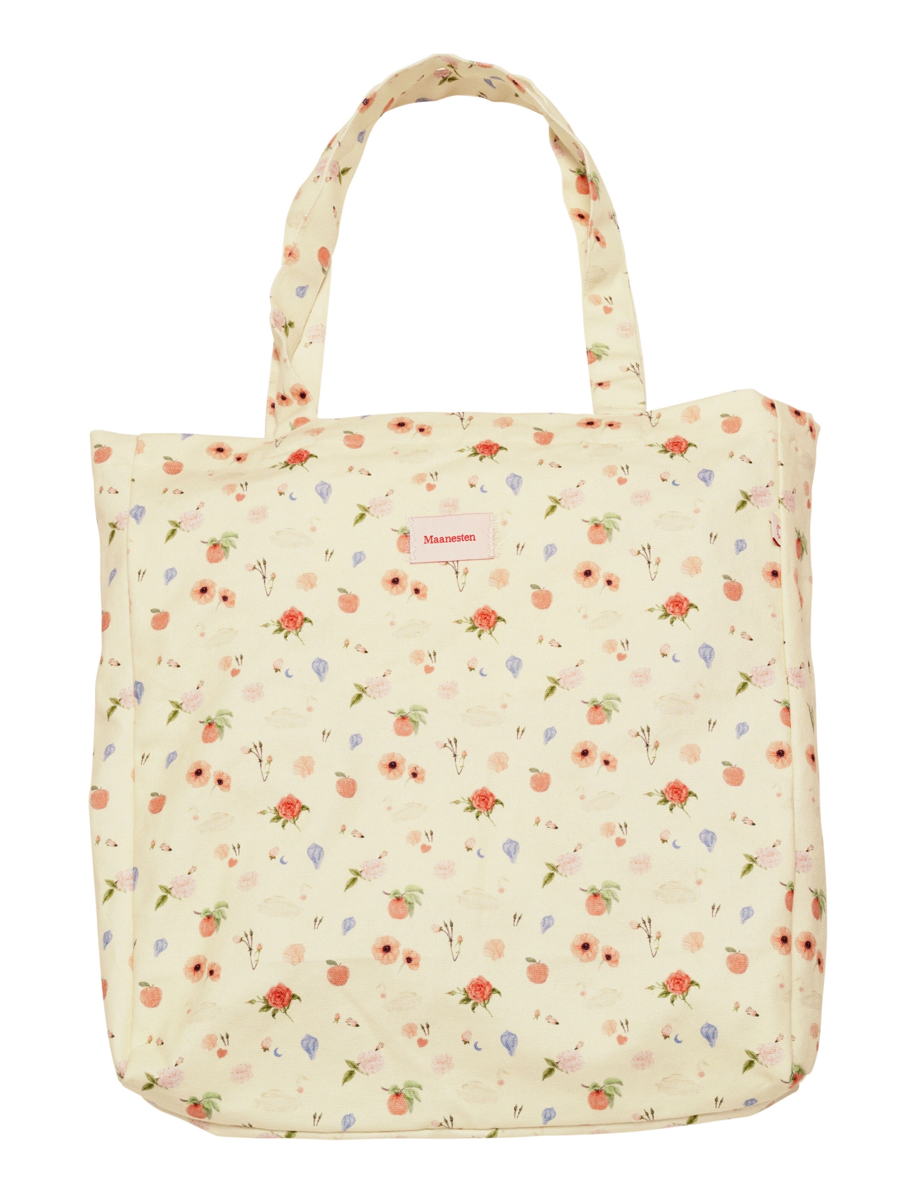 Maanesten Canvas Totebag Roses and Shells - Shopper - ROSES AND SHELLS / cream