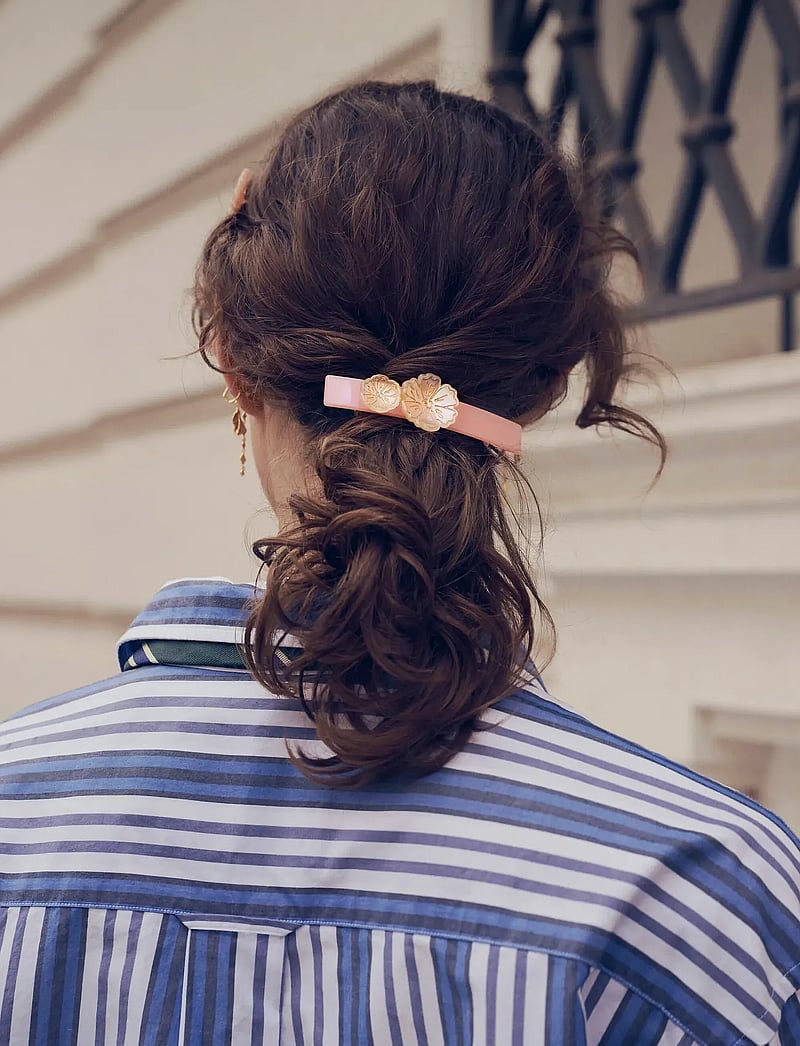 Maanesten - Bloem Hairclip Blush - hårspænde - blush - 0