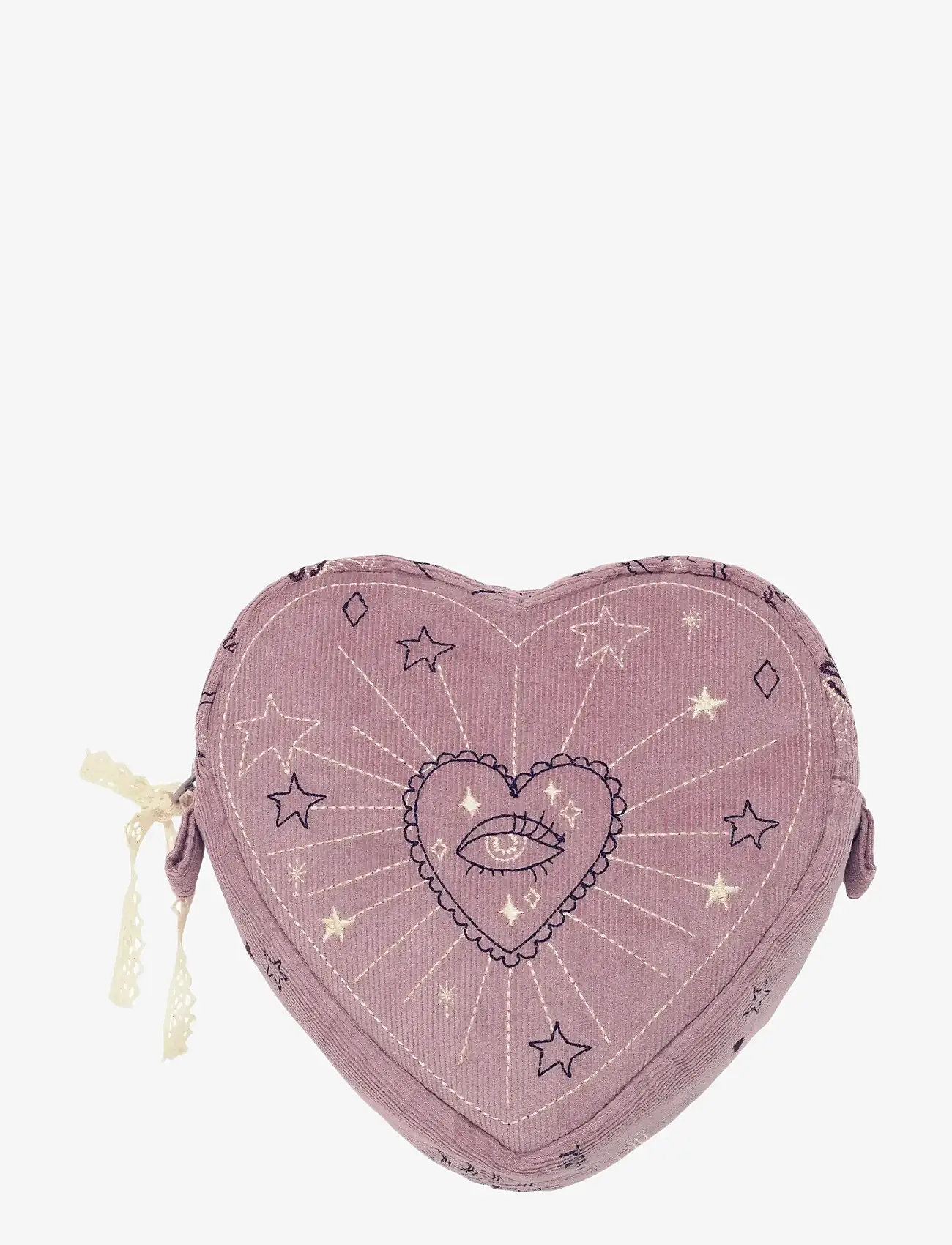 Maanesten - Heart Makeup Bag Purple Magic Heart - makeup - purple - 1