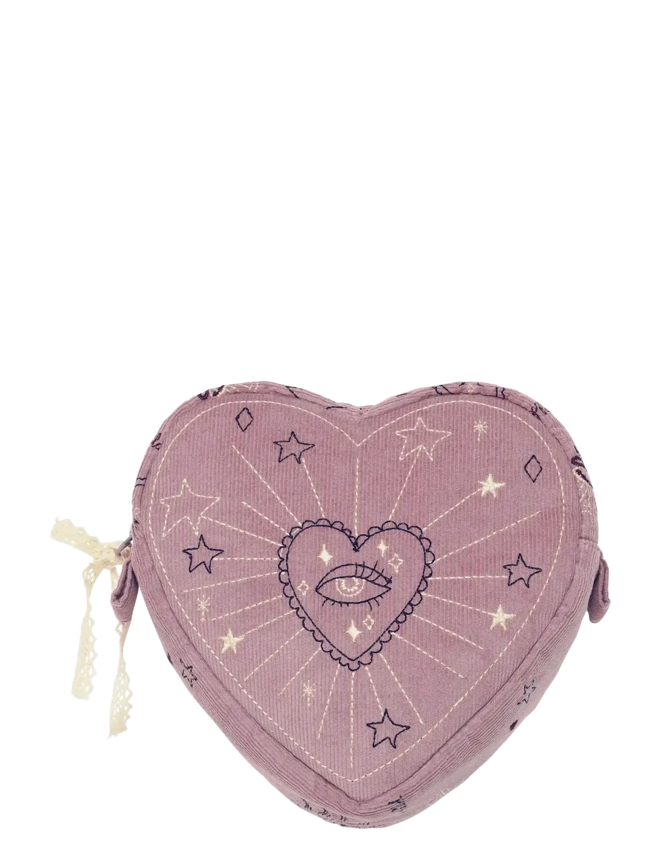 Maanesten Heart Makeup Bag Purple Magic Heart - Skandinaavia mood - PURPLE / pink/rose