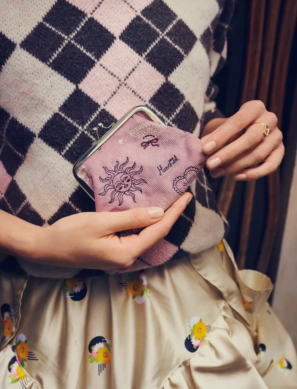 Maanesten - Magic Small Pouch Purple Theatre Magic - special occasions - purple - 0
