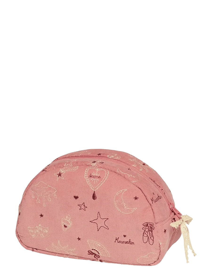 Maanesten - Makeup Bag Medium Pink Theatre Magic - makeup - pink - 2