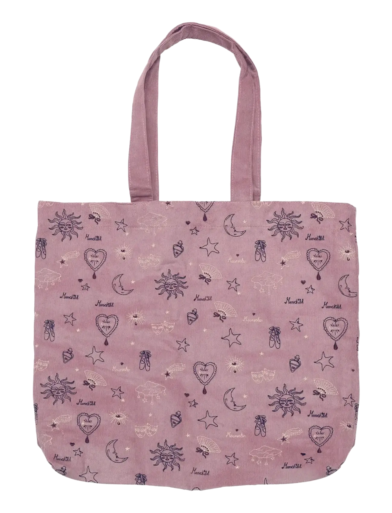 MAANESTEN Magic Kordsamt Totebag Lila Theatre Magic Pink - One Size - Damen
