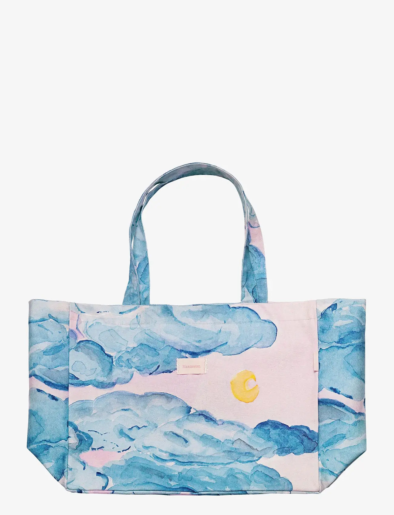 Maanesten - Moonshine Rose Big Canvas Totebag - tote bags - moonshine rose - 1