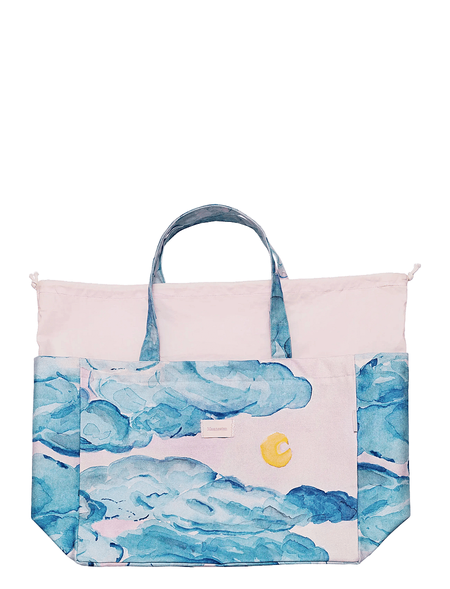 Maanesten - Moonshine Rose Big Canvas Totebag - moonshine rose - 2