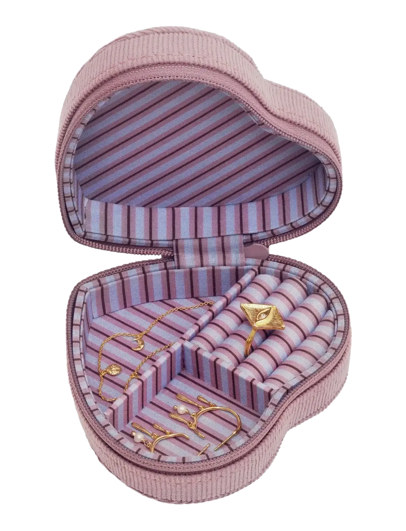 Maanesten - Heart Jewelry Box Purple Theatre Magic - purple - 1