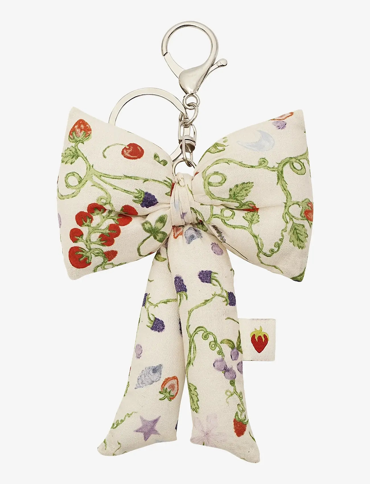 Maanesten - Fabric Bow Keychain Garden Magic Ivory - modetrends - ivory - 0