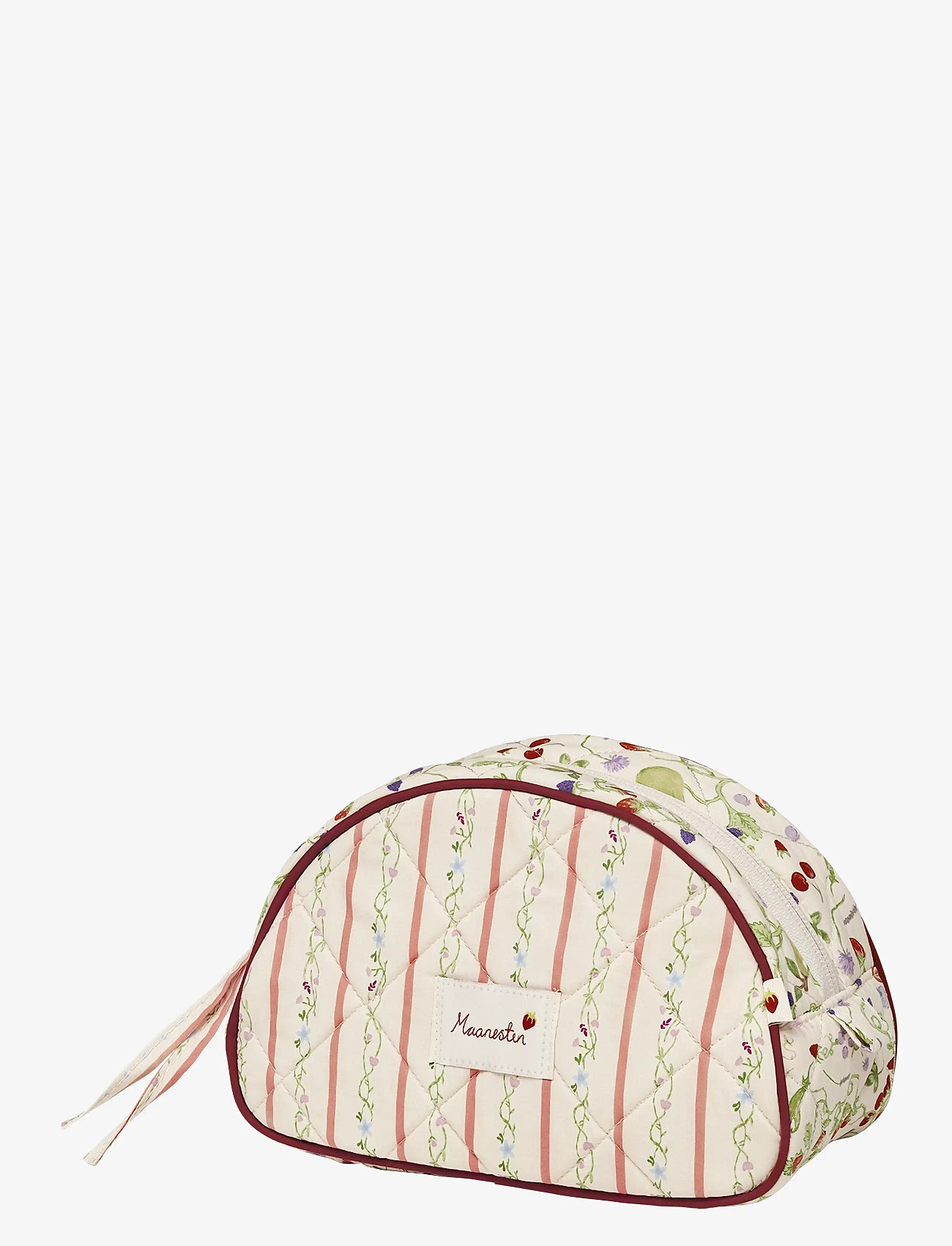 Maanesten - Makeup Bag Medium Summer Stripes Peach - festtøj til outletpriser - peach - 0