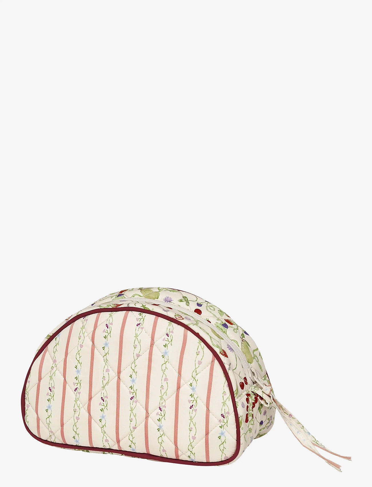 Maanesten - Makeup Bag Medium Summer Stripes Peach - festtøj til outletpriser - peach - 1