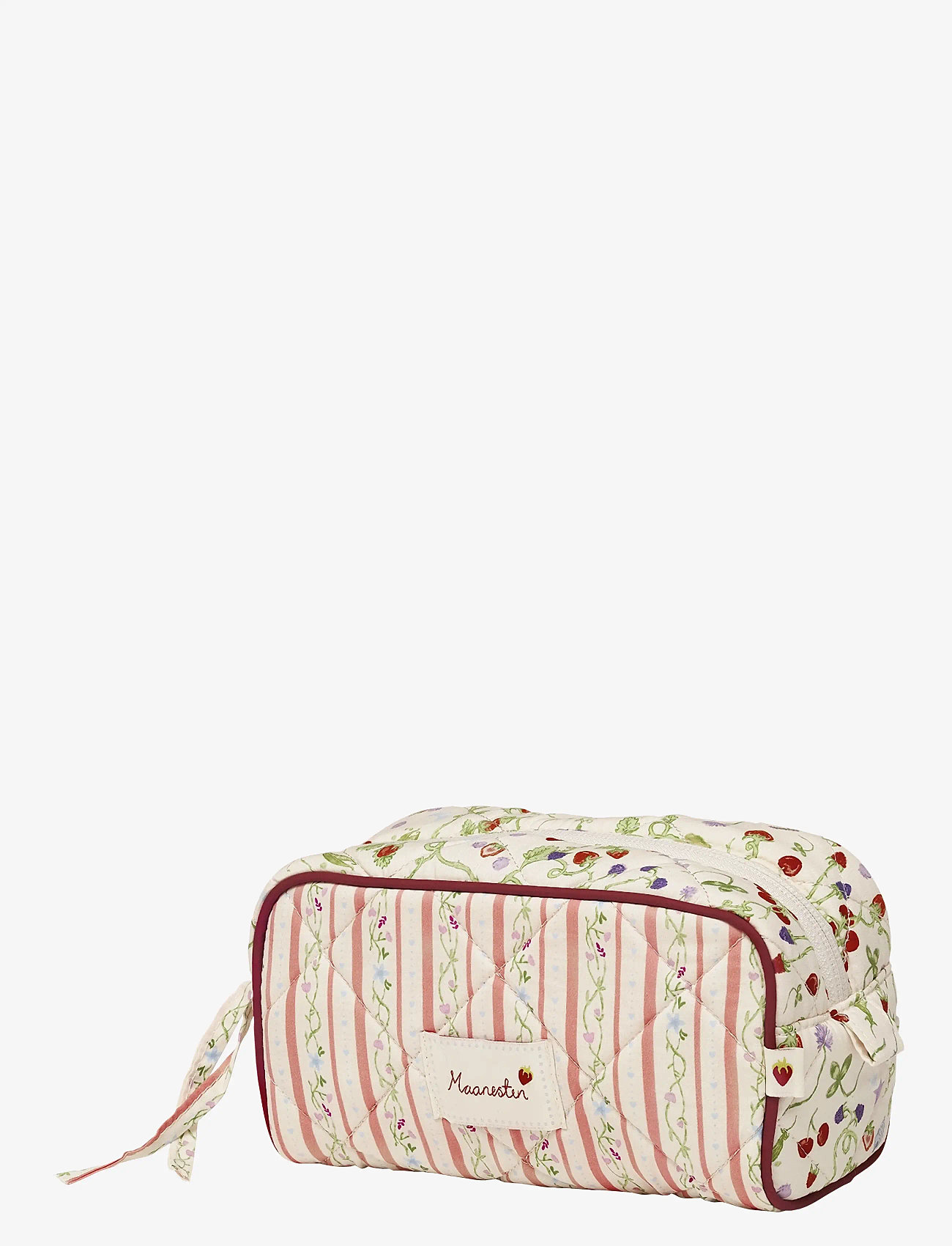 Maanesten - Stardust Bag Summer Stripes Peach - makeup - peach - 0