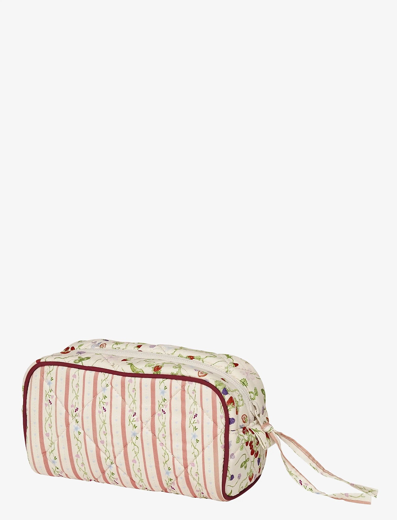 Maanesten - Stardust Bag Summer Stripes Peach - makeup - peach - 1
