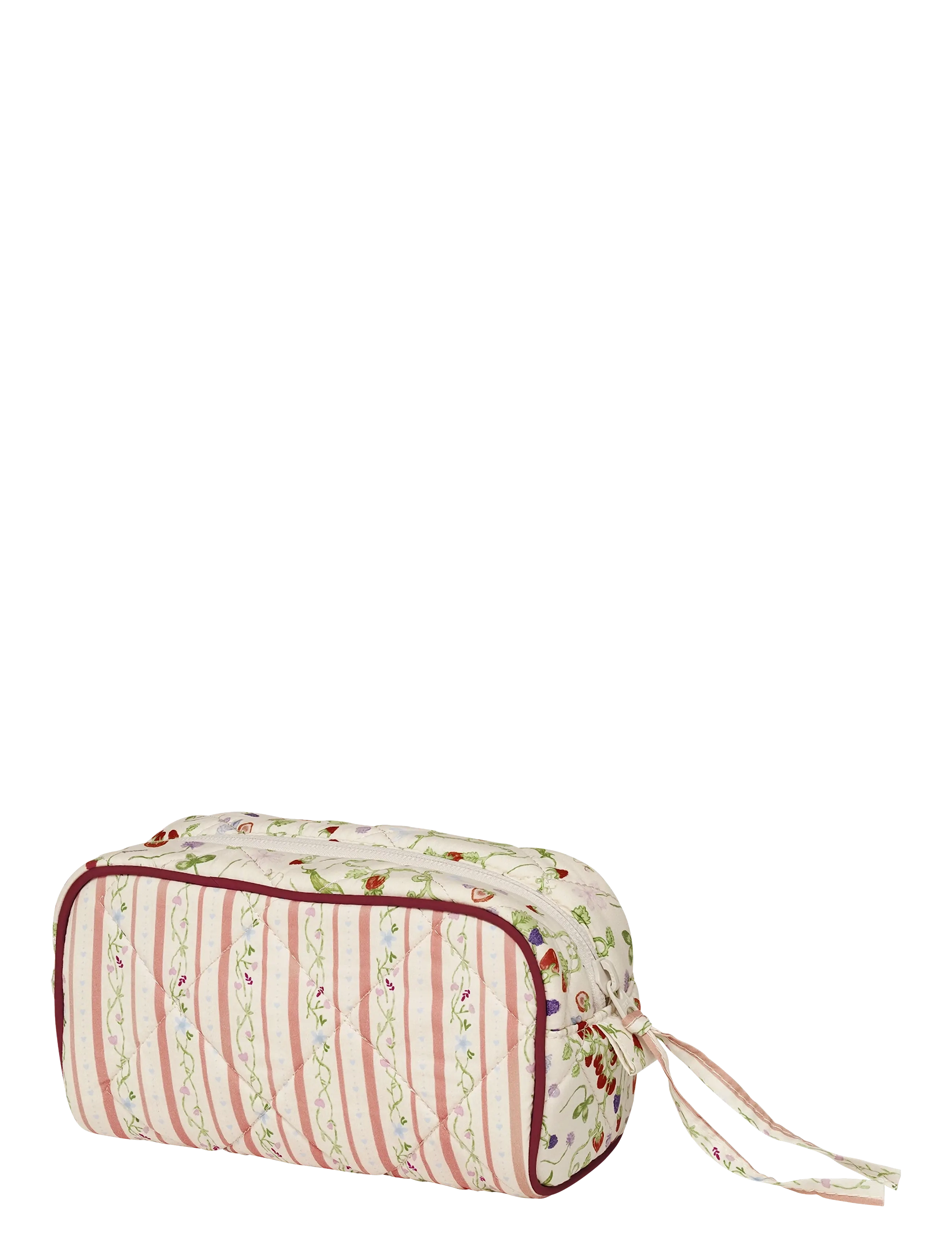 Maanesten - Stardust Bag Summer Stripes Peach - makeup - peach - 1