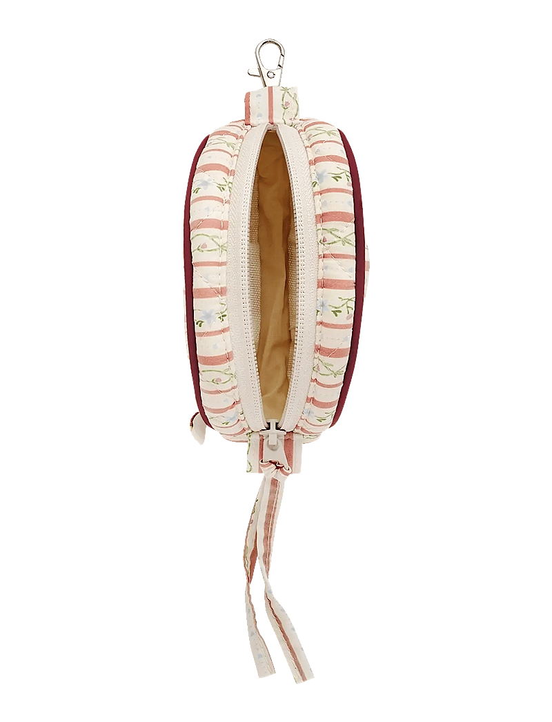 Maanesten - Rui Keychain Bag Summer Stripes Peach - modetrender - peach - 1