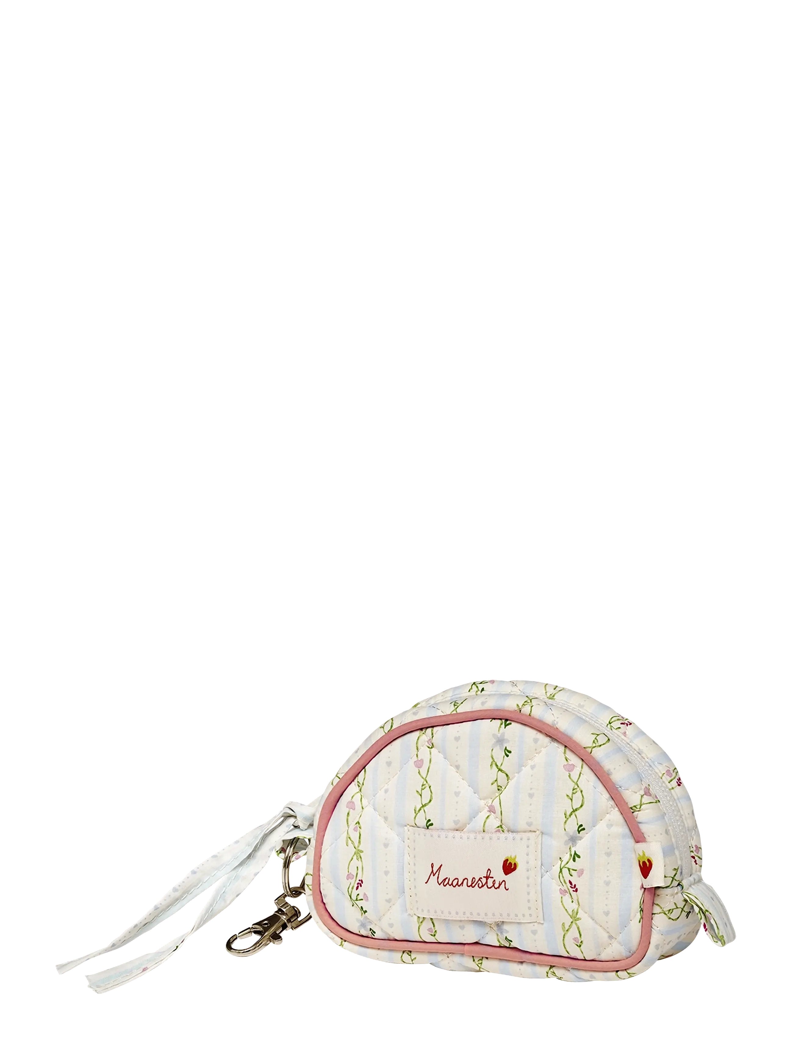 Maanesten Rui Keychain Bag Summer Stripes Blue - Väskor - BLUE / blue