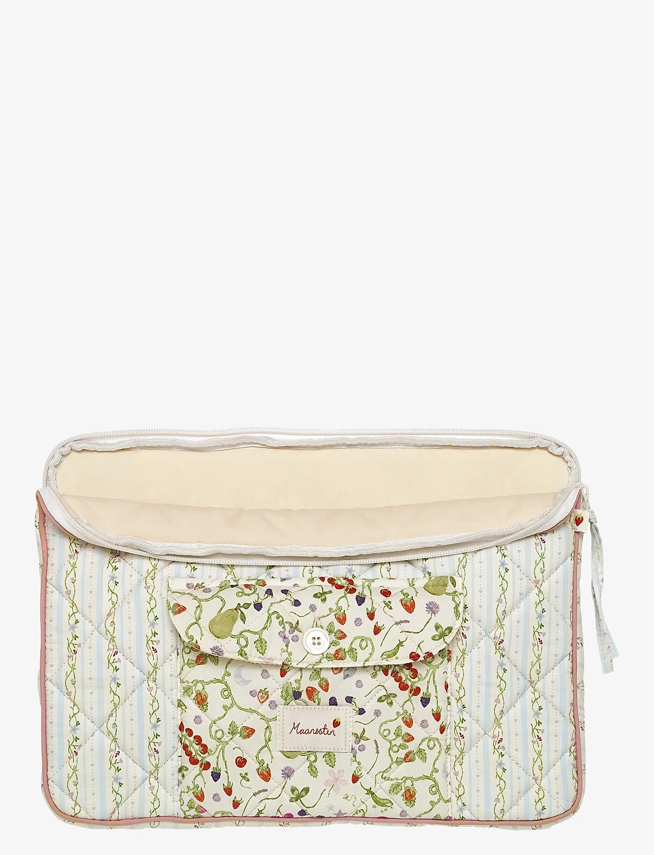 Maanesten - Alesea Computer Sleeve Summer Stripes Blue - modetrends - blue - 2