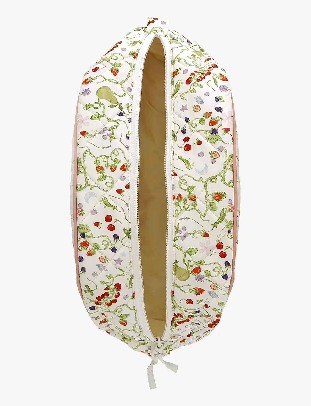 Maanesten - Makeup Bag Big Summer Stripes Blue - makeup - blue - 2