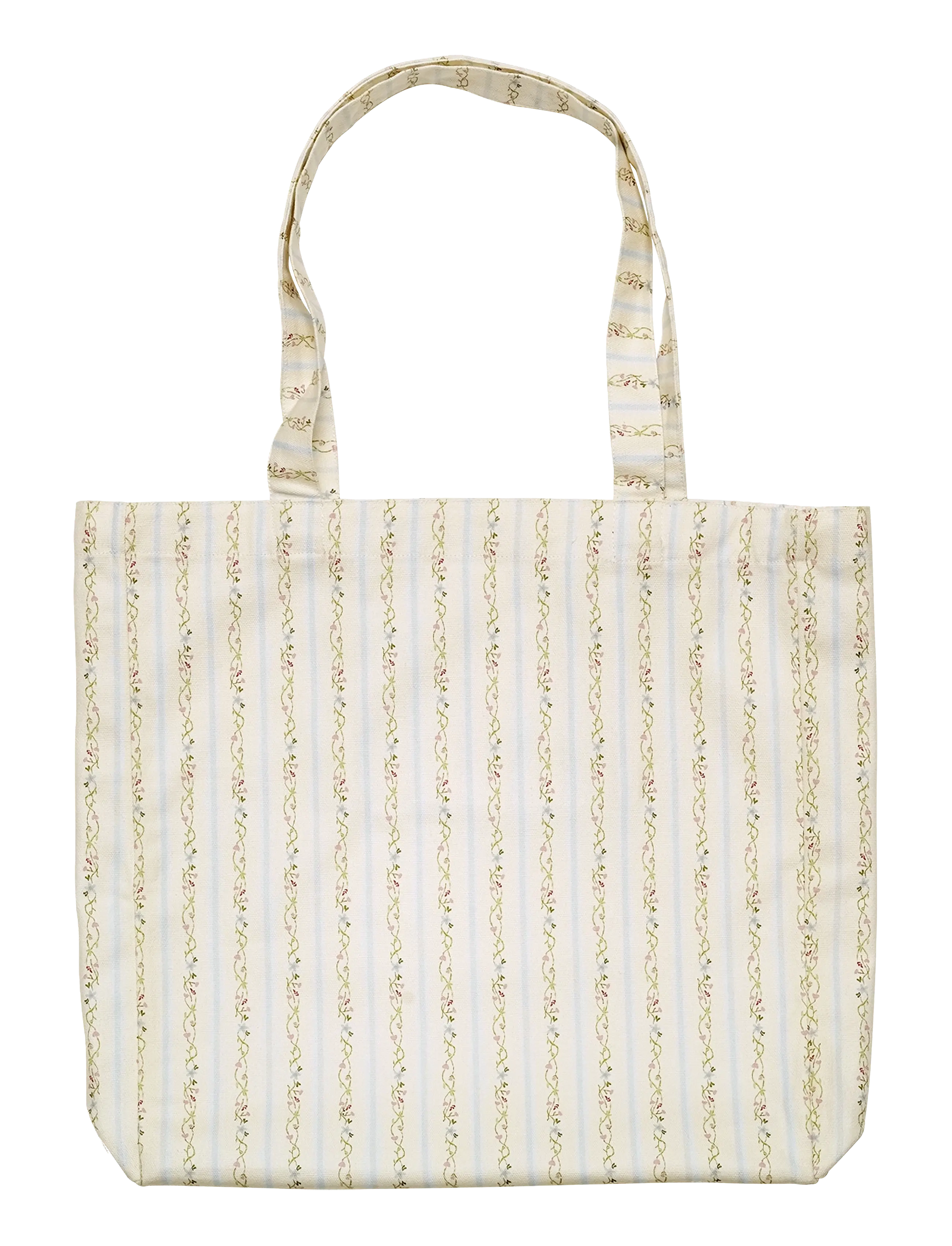 Maanesten - Canvas Totebag Summer Stripes Blue - mode trends - blue - 1
