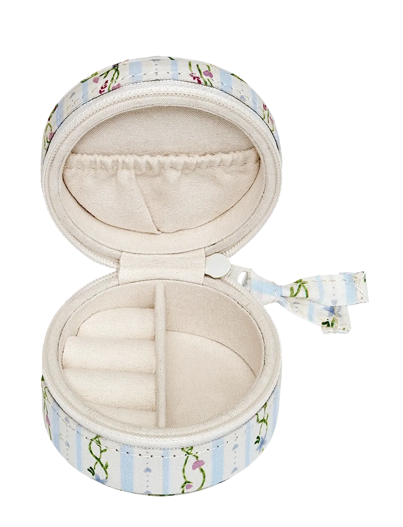 Maanesten - Round Jewelry Box - Small Garden Magic Ivory - skartrgripaskrín - ivory - 2