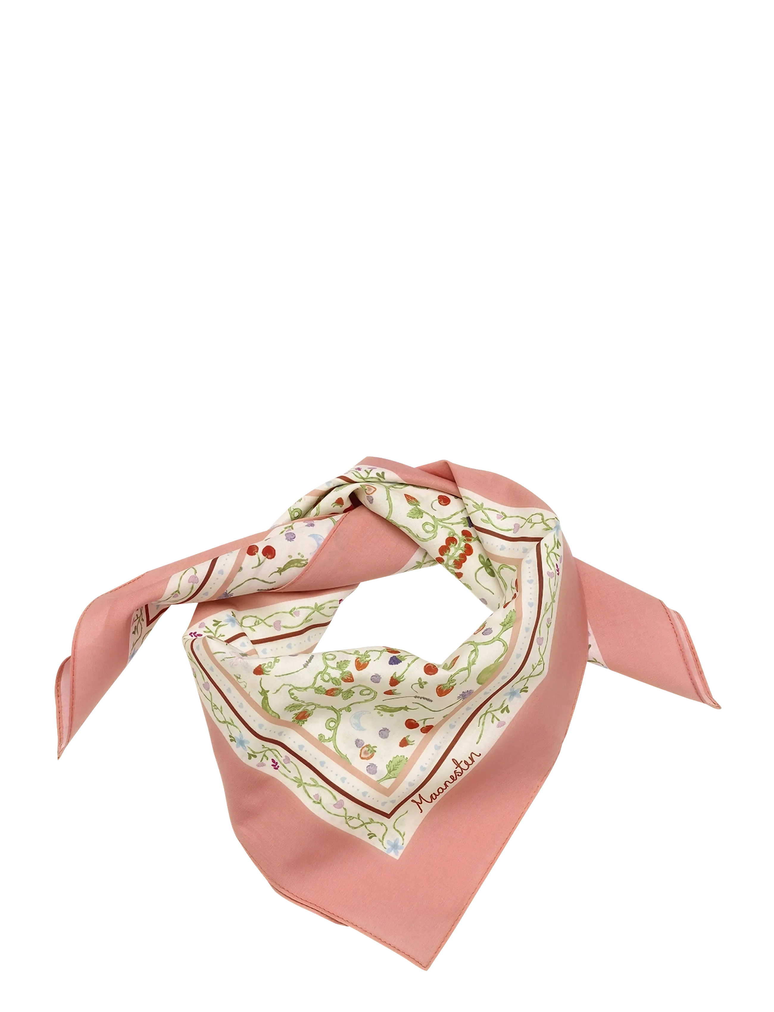 Maanesten Alina Scarf Garden Magic - Aksessuaarid - MAGIC / pink/rose
