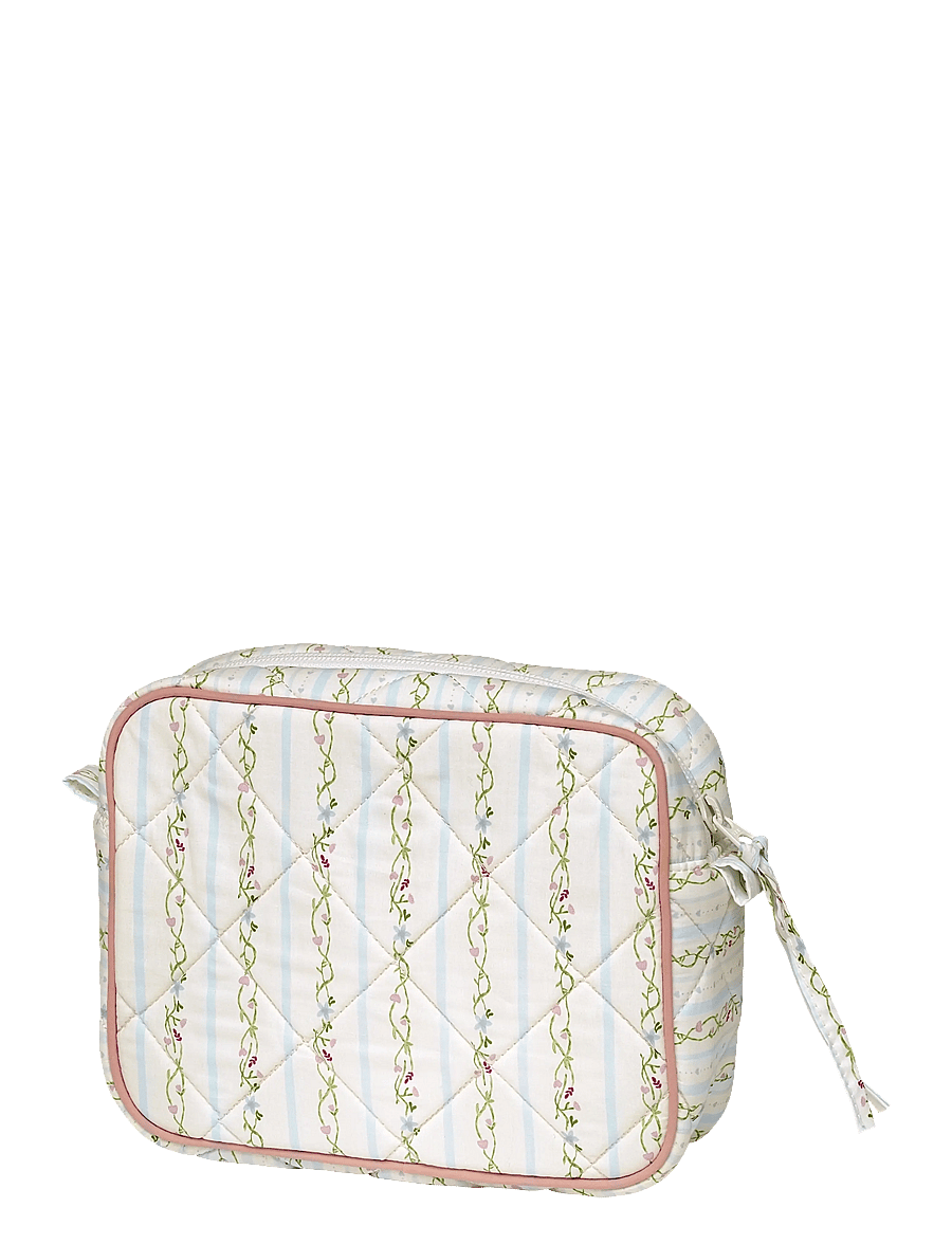 Maanesten - Reva Bag Summer Stripes Blue - makeup - blue - 1