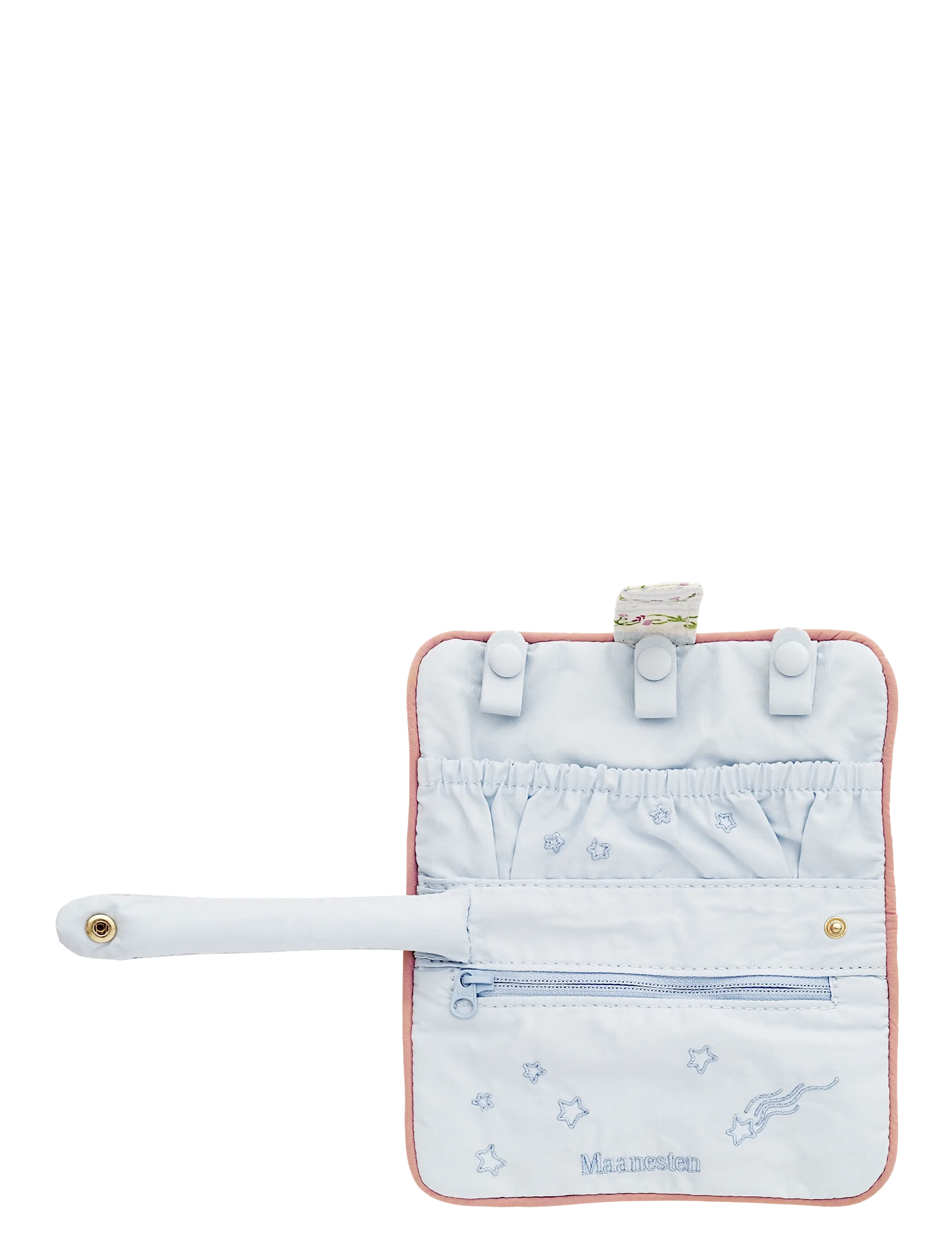 Maanesten - Jewelry Clutch Summer Stripes Blue - blue - 2