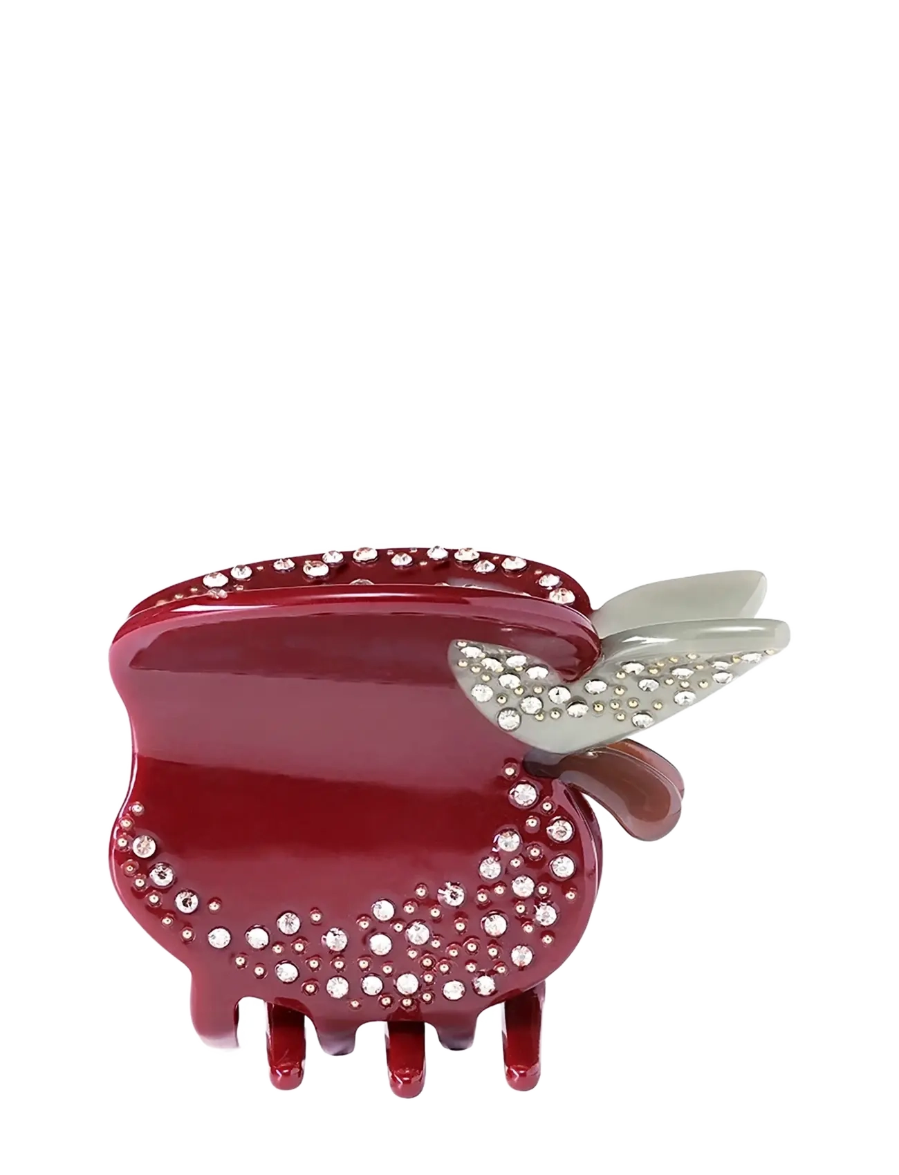 Maanesten Abelta Hairclaw Cherry, One Size, Burgundy, Hårtilbehør > Hårkløer, Dame