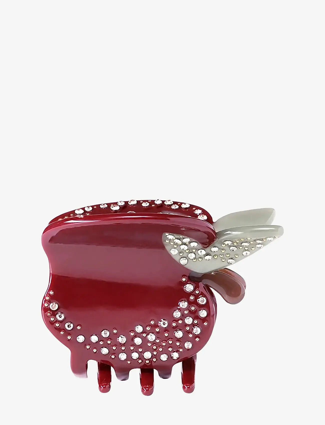 Maanesten - Abelta Hairclaw Cherry - hårklemmer - cranberry - 0