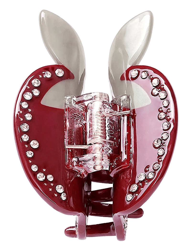 Maanesten - Abelta Hairclaw Cherry - hårklemmer - cranberry - 1