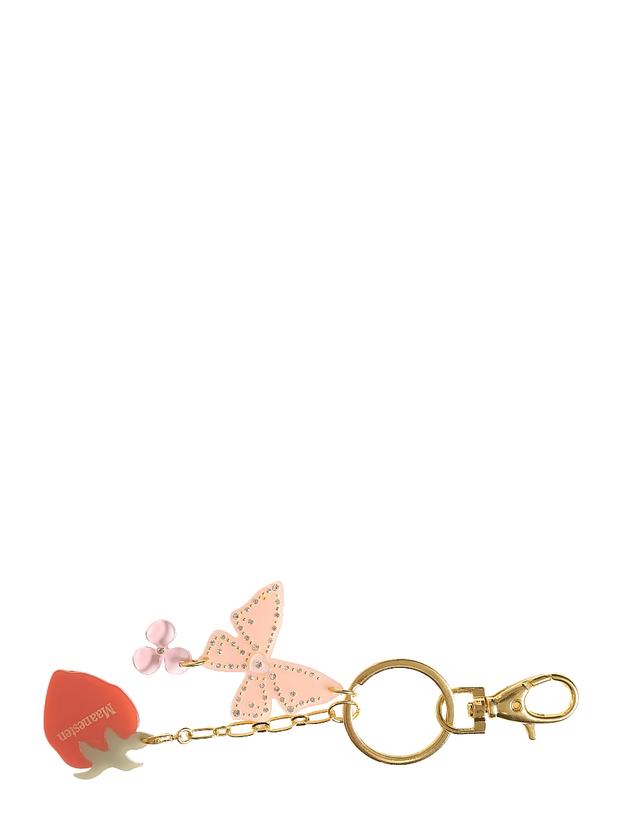 Maanesten - Beri Keychain Cranberry - modetrender - cranberry - 1