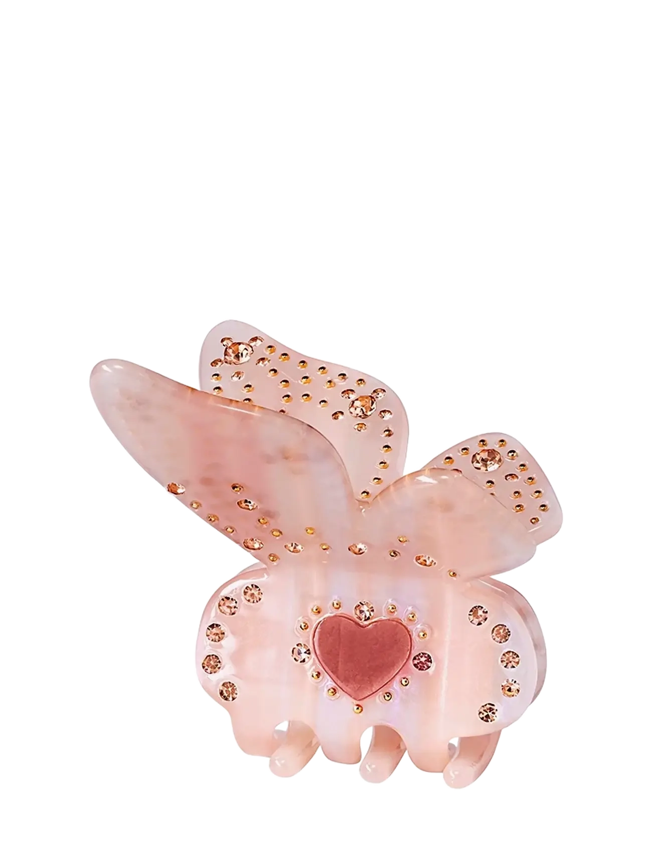 Maanesten Flutura Hairclaw Sunrise - Festtøj - SUNRISE / pink/rose